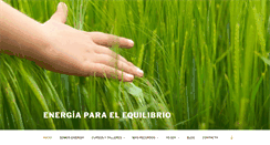 Desktop Screenshot of energiaparaelequilibrio.com